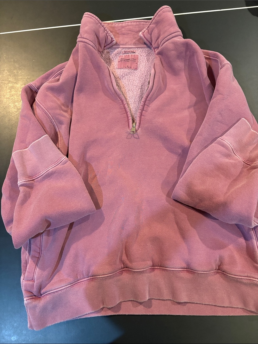 Abercrombie and Fitch quarter zip - Picture 1 of 3